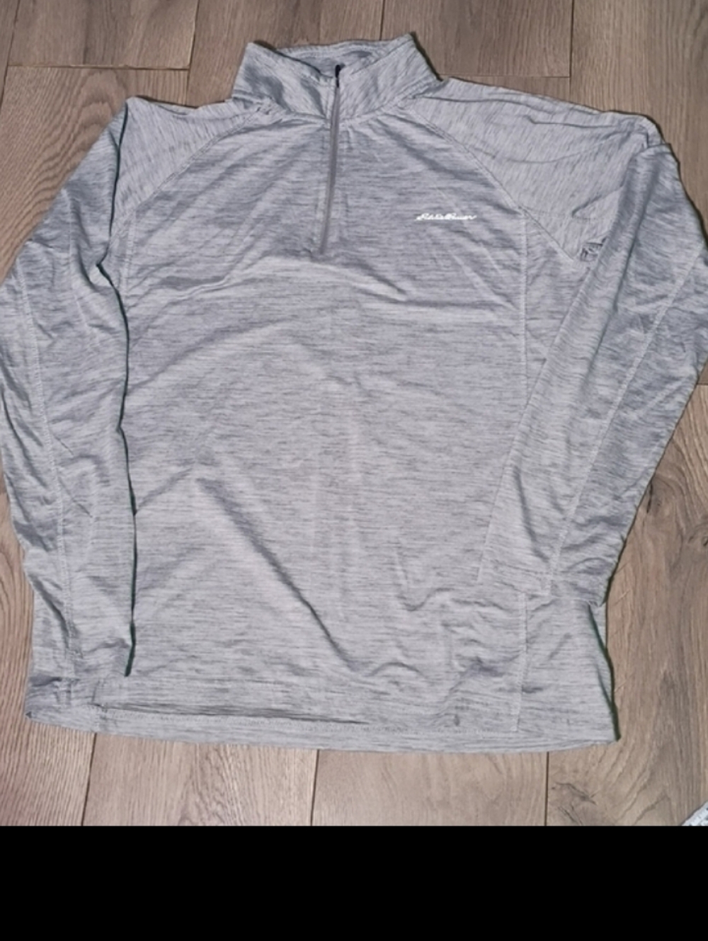 Eddie Bauer Men's Grey Striped FreeDry Shirt